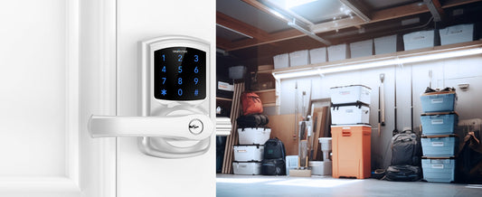 Smart Security with Emergency Access and Anti-Peeping Protection Door Lock
