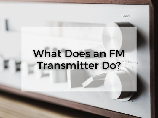 what does an FM transmitter do