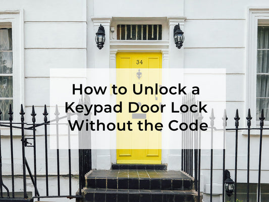 How to Unlock a Keypad Door Lock Without the Code