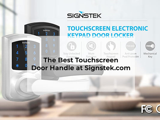 touchscreen door handle