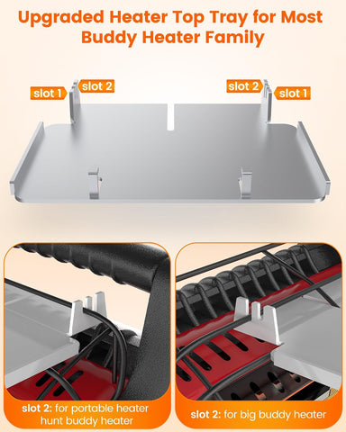150L 6 Blades Heat Powered Wood Stove Fan with Bracket