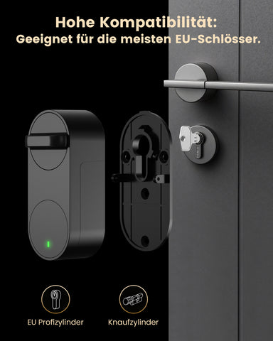 Signstek Smartes Türschloss Fingerabdruck &Bluetooth