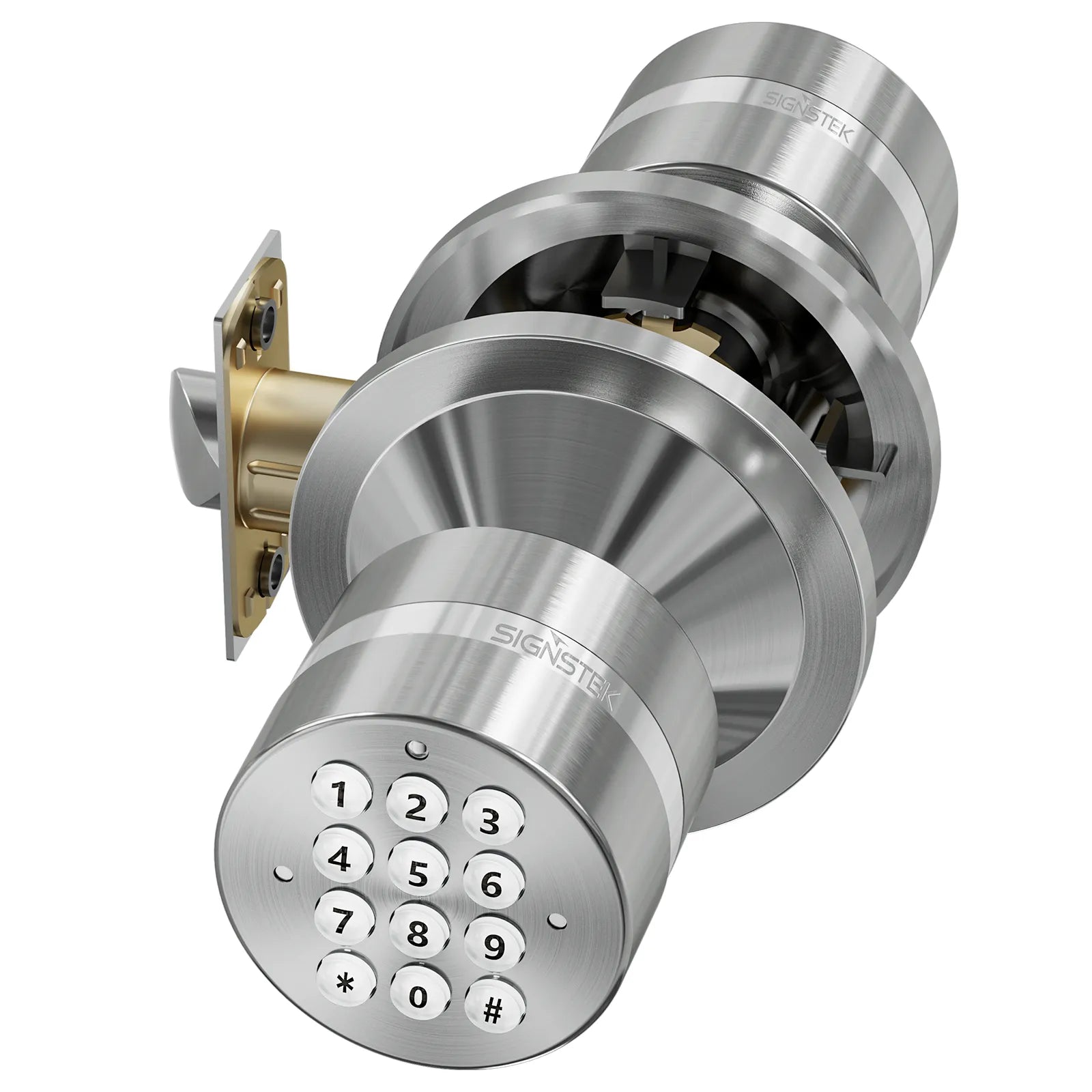 Code Locks Knobs Buy Digital Keypad Electronic Door Knob With Lock & Passcode| Signstek