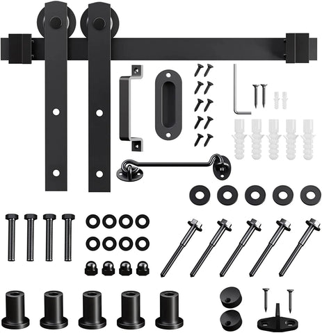 6ft I shape barn door hardware