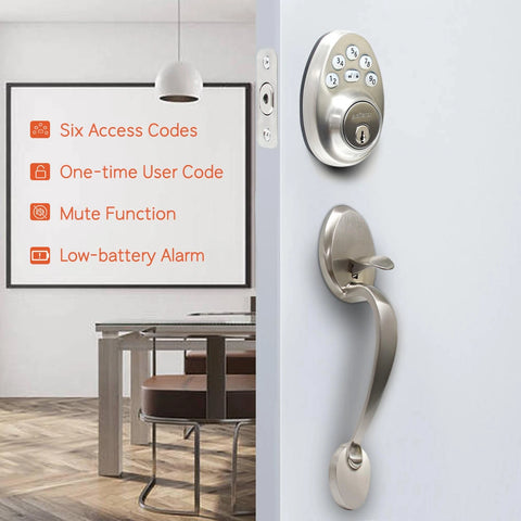 Electronic front door handle set‘’