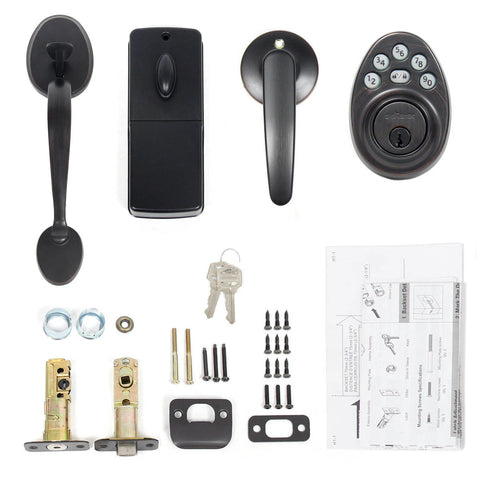 french door handle set